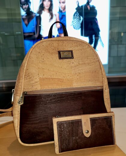 Backpack Basic Collection color Natural & Brown